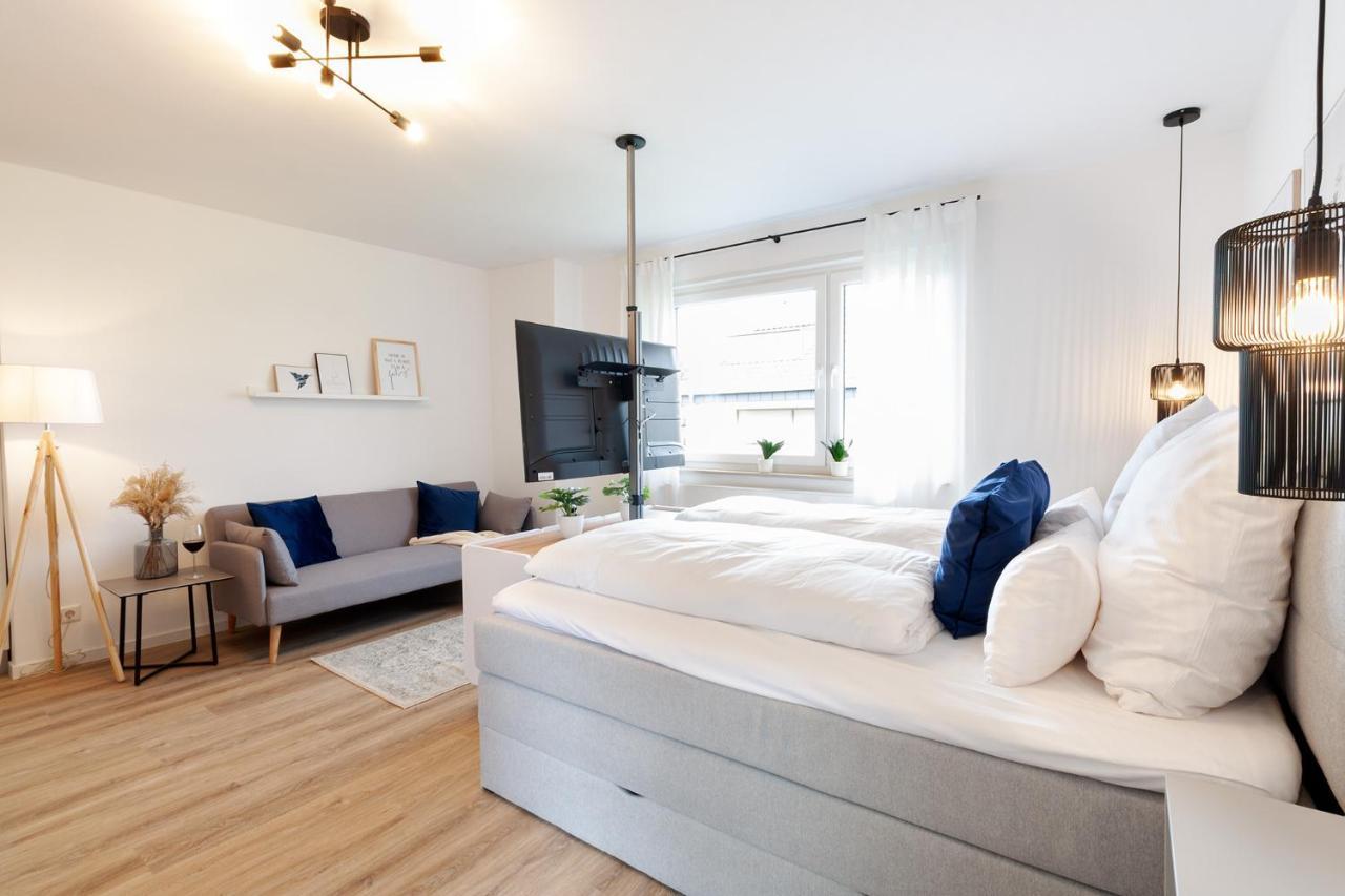 Modernes Apartment *Liobablick Nr. 3* - Fewo Fulda/Petersberg ペータースベルク エクステリア 写真